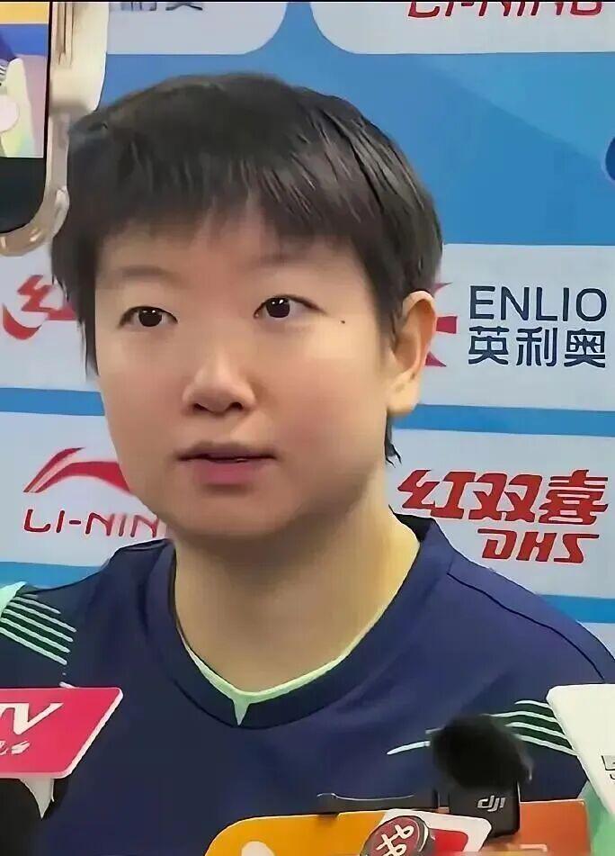 乐竞体育全网最懵的人，大概就是孙颖莎了！